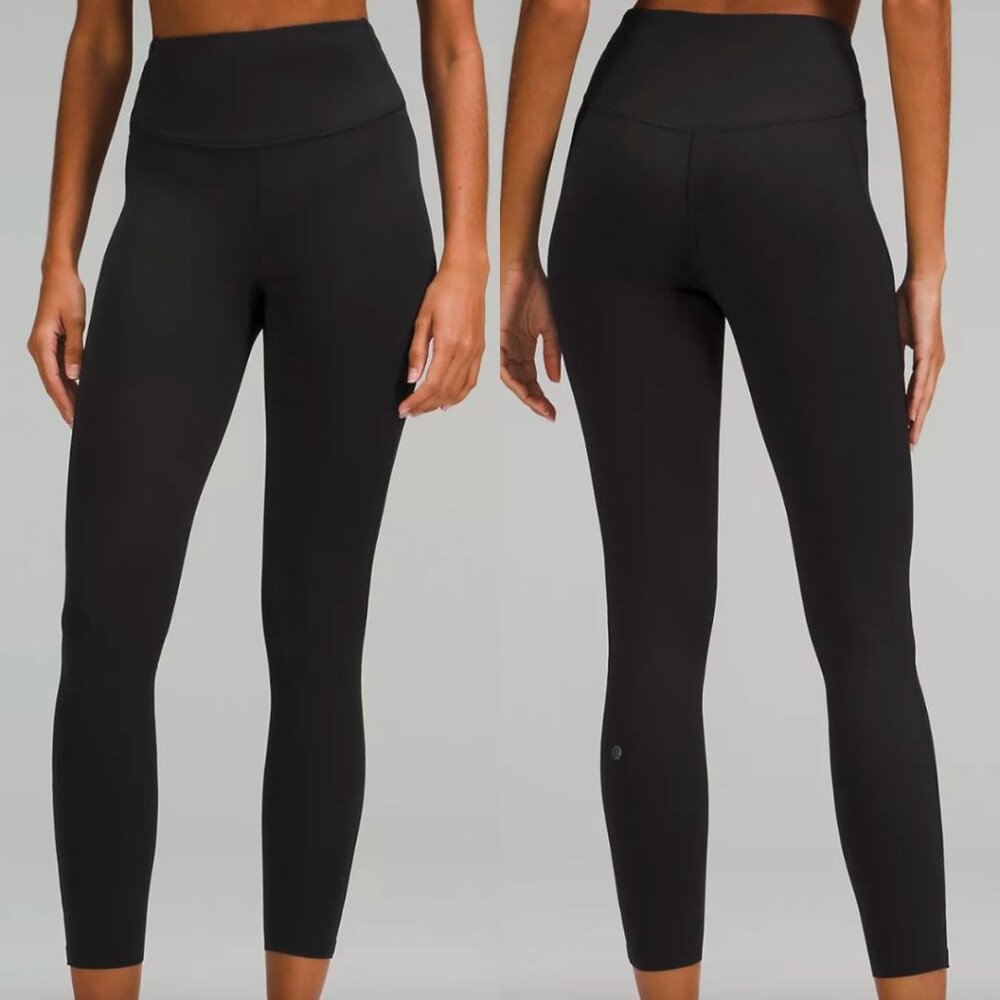 Lululemon Black Base Pace High-Rise Tight 25"
